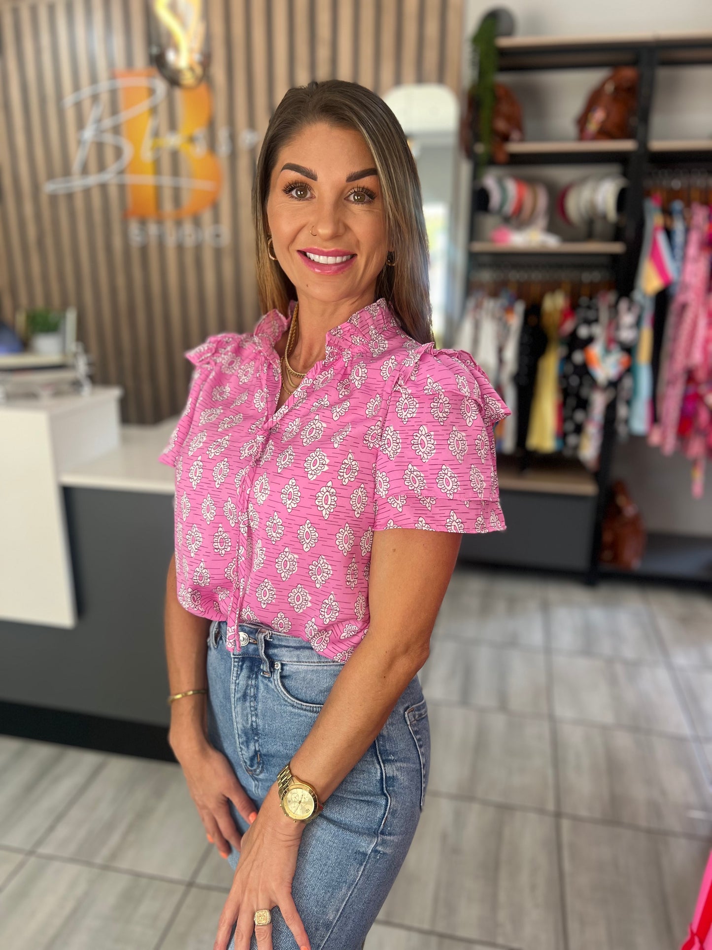 Azalea Vintage Blouse