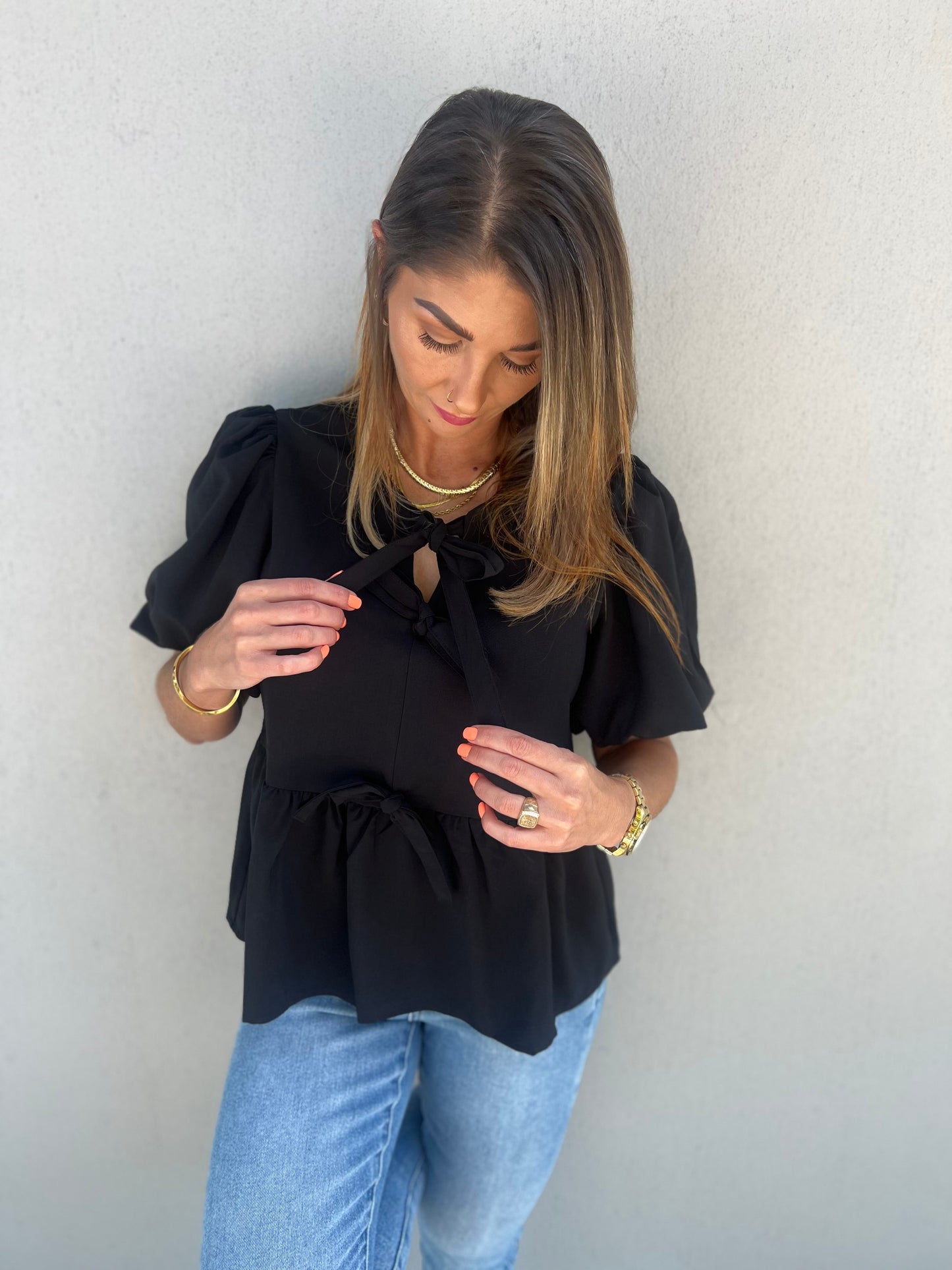 Maddison Puff Sleeve Blouse