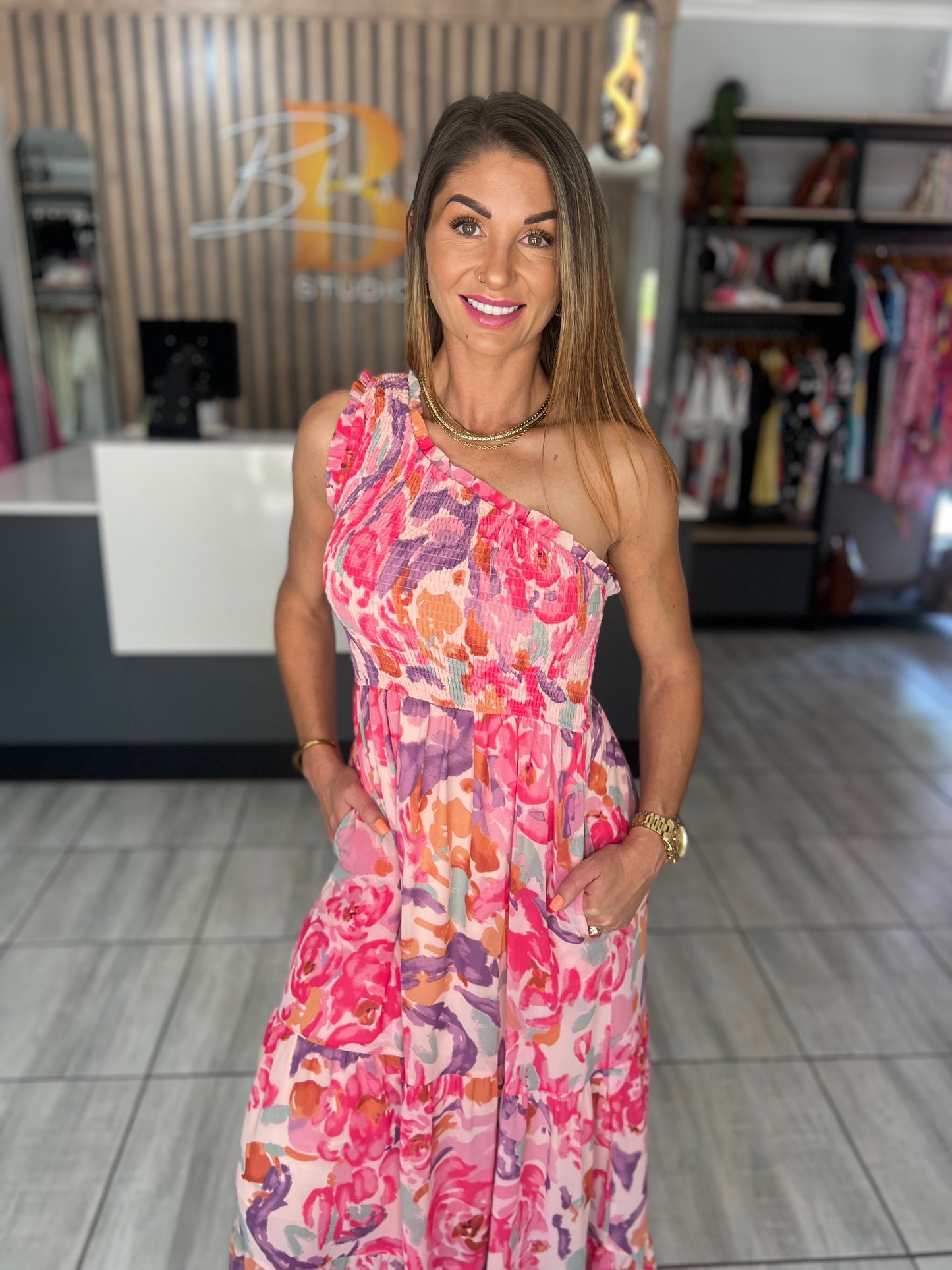 Jimella Floral Maxi Dress