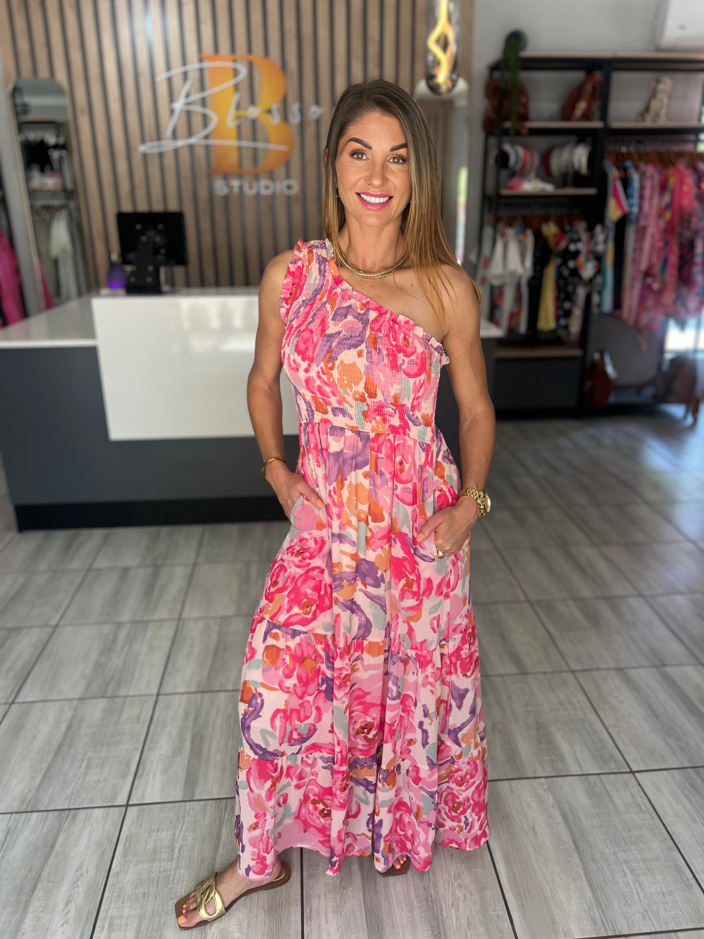Jimella Floral Maxi Dress