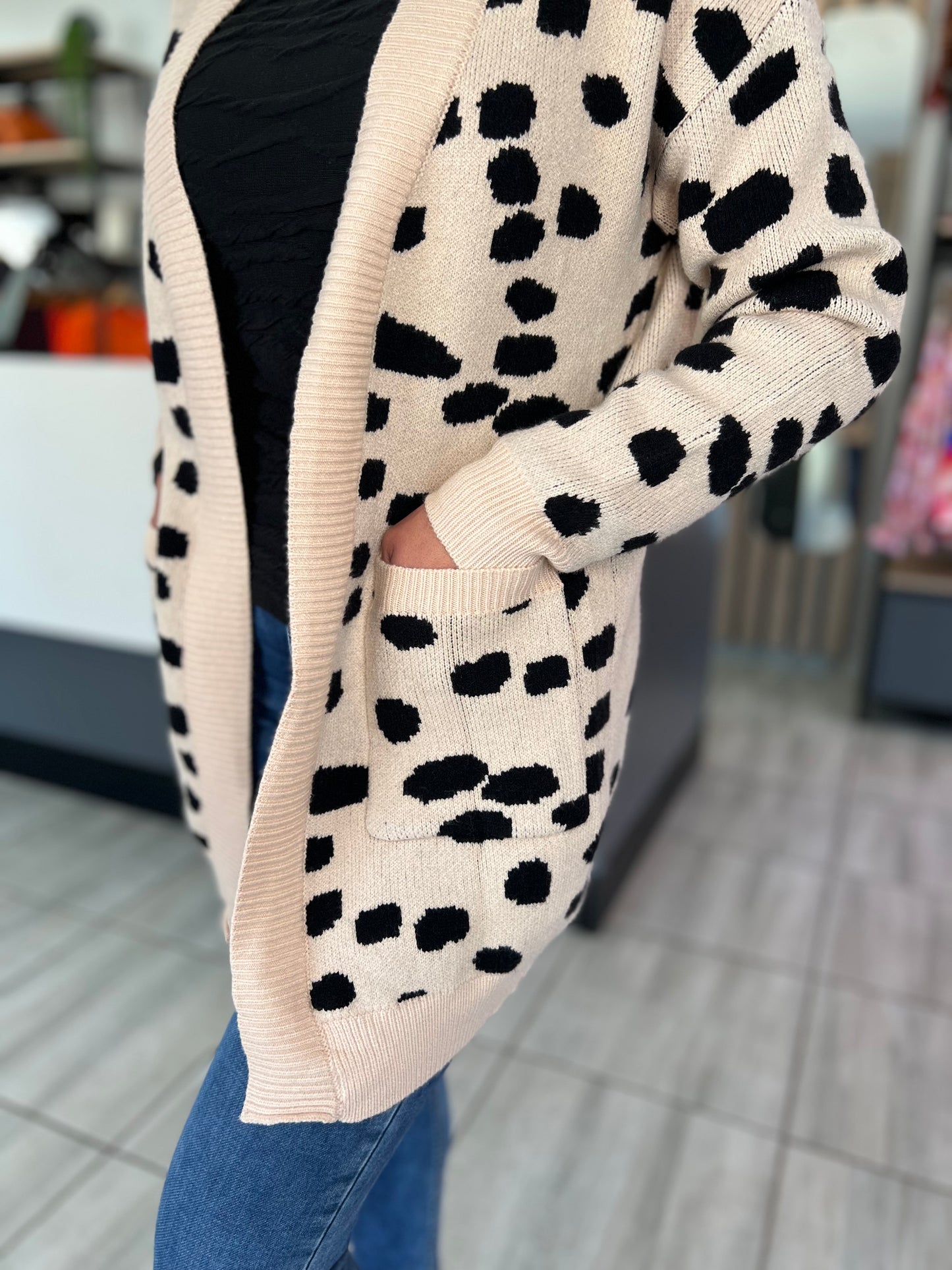 Zira Leopard Print Cardigan