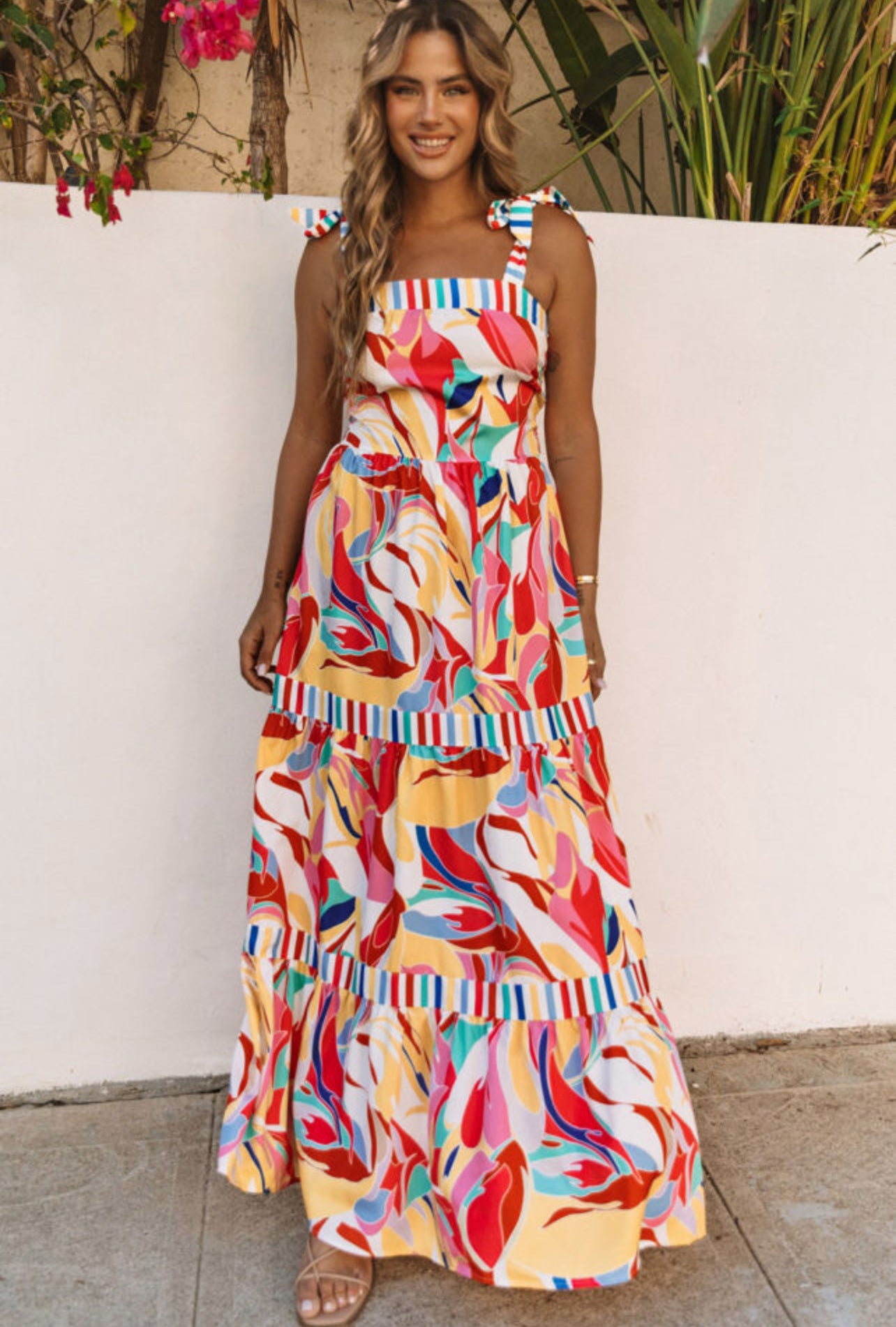 Tropical Long Sundress