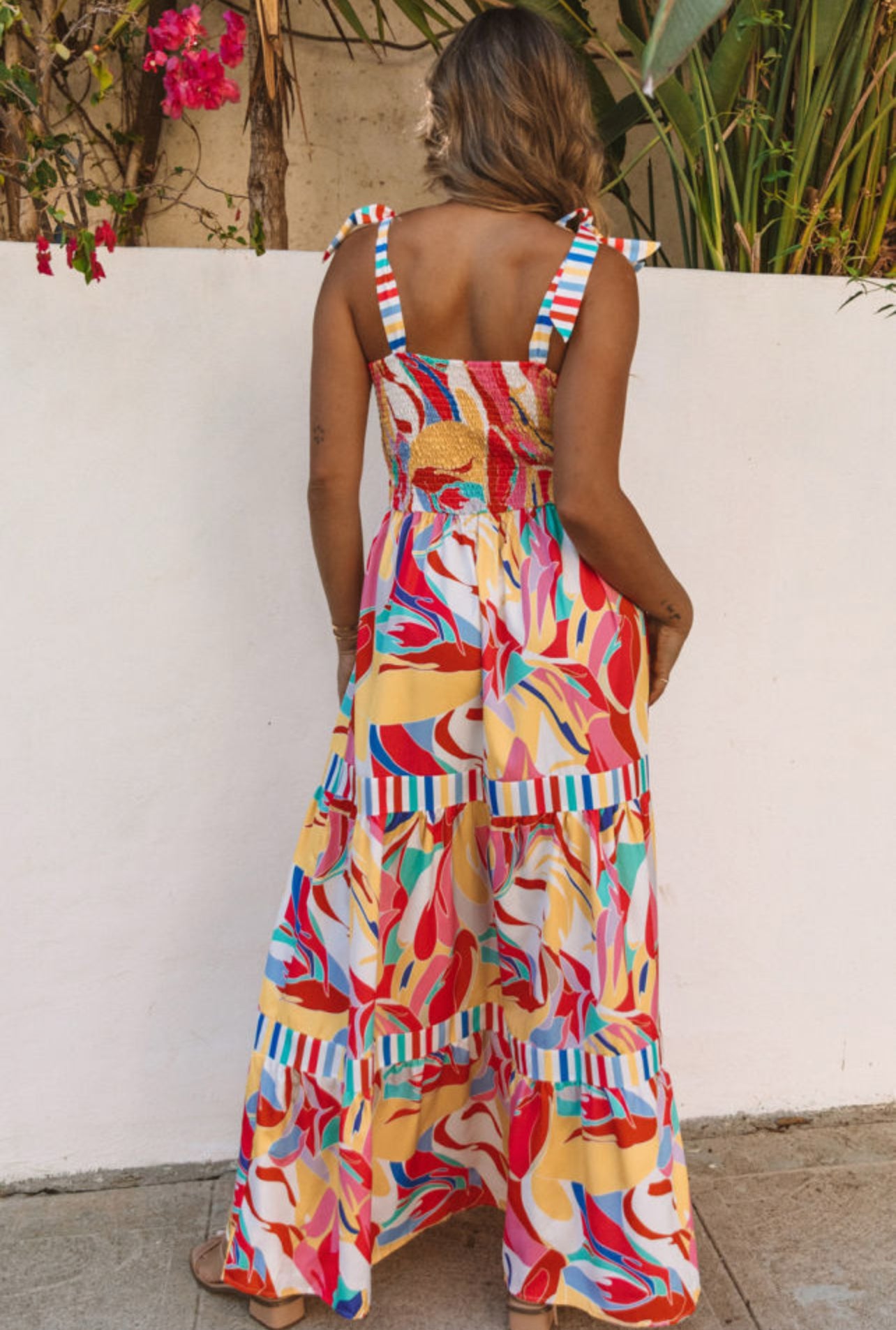 Tropical Long Sundress