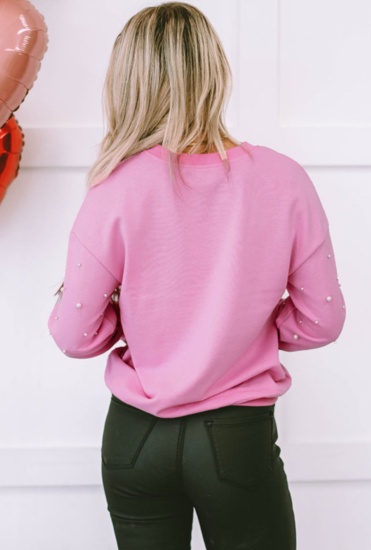 Frost Pink Pearl Sweatshirt